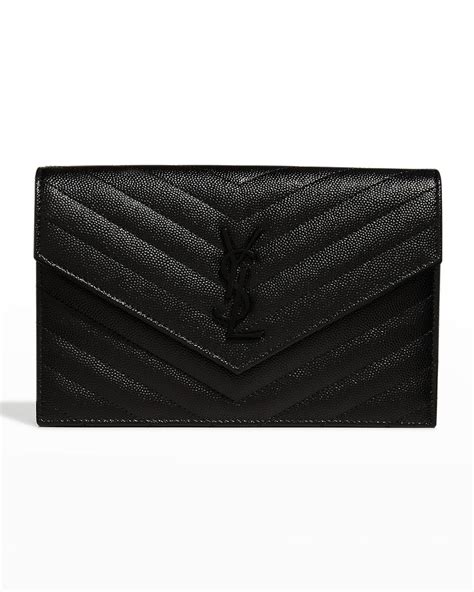 ysl envelope black|ysl envelope wallet.